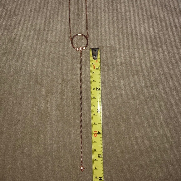 Luv AJ Rose Gold plated Full Bloom Lariat necklace - Picture 8 of 8